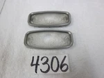 1968 Camaro Standard Front Parking/turn Signal Lenses "gm". Fixed Price $32.00.