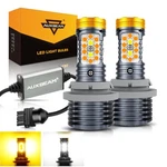Auxbeam 3157 Led Turn Signal Light Anti Hyper Flash Dual Color Canbus Error Free. Fixed Price $45.99.