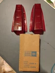 1966 Mercury Marauder Park Lane Monterey Stop Tail Lights Pair Nos. Fixed Price $199.99.