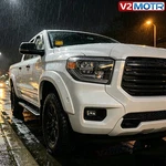 Pair Vland Full Led Headlights For Toyota Tundra 2014-2021 W/ Sequential Front. Fixed Price $343.20.