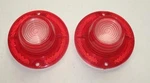 Nos 1962 Chevrolet Impala Belair Biscayne Backup Lamp Lenses Pair 5953726 New Gm. Fixed Price $28.00.