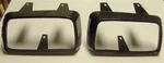 70 Mustang Mach 1 Grille Lamp Bezels, New. Fixed Price $74.95.