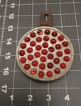 Persons Majestic No 337 Red Glass Reflector Pat 1929 1933 1934 Car Truck Vintage. Fixed Price $50.00.