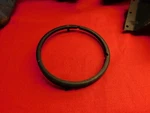 Used 71 72 73 Ford Mustang Lh Headlight Door Bezel #D1ZZ-13064-B. Fixed Price $74.99.