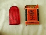 NOS1949 Chevrolet Stop & Tail Light Lamp Lens Lynx Eye Box T-336 5937861. Fixed Price $9.95.