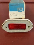 Buick 916772 1969 - 1970 Lesabre & Wildcat Lamp Rear Side Marker With Gasket Nos. Fixed Price $39.99.