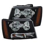 Anzo For 2007-2014 Chevrolet Tahoe/suburban Crystal Headlights Black. Fixed Price $222.99.