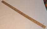 Vintage Hastings Valve Organizer Ruler Advertising Tool Wood 1930S-1950S Vg. Fixed Price $34.99.