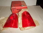 1952 1953 Mercury Nos Tail Light Lens Kit FAB-13450-A-UP. Fixed Price $135.00.