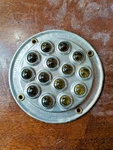Vintage King Bee Foto-ray Glass Marble Reflector, Type A, Amber. Fixed Price $99.95.