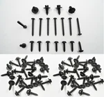 60 Pc Tail Lamp/license Plt/rev Lamp/interior & Exterior Screw Kit For Corvette!. Fixed Price $17.00.