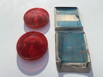 Nos 1964-84 Chevrolet Gmc Stepside Truck Taillight Lens Pair Oem Delco. Fixed Price $40.00.