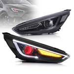 2* Vland Demon Eyes Headlights W/sequential Ford Focus 2015-2018 Front Lamps. Fixed Price $270.99.