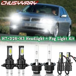 For Bmw 745I 745LI 2002-2005 H7+D2S+H3 Led/hid Headlight Hi/lo Beam Fog. Fixed Price $35.99.