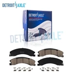 Rear Ceramic Brake Pads Set For 2012 - 2024 Nissan Titan Xd NV2500 NV3500 NV1500. Fixed Price $38.96.