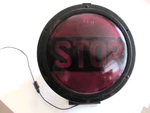 K-d Lamp Co Model 254 Stop Light Assembly W/bracket, Cinncinnati Ohio 1930'S?. Fixed Price $109.99.