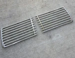 Original 1939 Chevrolet Accessory Gm Fender Grilles * Used 31802-RH/31803-LH. Fixed Price $580.00.