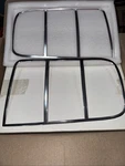 Scott Drake 2005 2007 Ford Mustang Tail Light Bezels. Fixed Price $85.00.