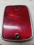 Used Original 1967-1972 Ford Bronco Rear Side Reflector C7TZ-13380-C SAE-A-67ATK. Fixed Price $35.00.