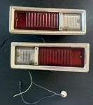 1968-1969 Nova Rear Tail Lights Lh Rh Set Pair Oem 68-69 Chevy Trim Wiring. Fixed Price $85.00.