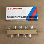 Sylvania 9 Lamps Code 334710 Miniature Bulbs Screw Base Bayonet #46. Fixed Price $9.99.
