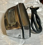 Mercedes W188, W186, W121, W112, W111 License Plate Lamp Right 1868200462 K2810. Fixed Price $99.00.