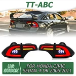 Tt-abc Led Tail Lights L+r For Honda Civic Sedan 2006-2011 Turn Signal Dynamic. Fixed Price $249.00.