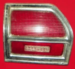 1969 Chevelle 396 Passenger Side Tail Light Bezel And Lense. Fixed Price $27.99.