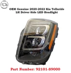 92101-S9 Oem Genuine 2020-2022 Kia Telluride Lh Left Driver Side Headlight. Fixed Price $325.00.
