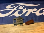 Nos 1949 Ford Deluxe Custom Lighting Breaker, Bracket. Fixed Price $20.00.