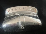 Hillman Original Vintage Metal Grille Badge With License Plate Light Lucas 467/2. Fixed Price $132.48.