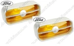 1971 1972 Ford Mustang Sport Lamp Set Mach Grille Usa Made By Carpenter. Fixed Price $85.00.
