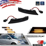 Pair For Grand Caravan Town&country Side Mirror Led Turn Signal Light Left&right. Fixed Price $14.99.