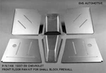 1937 1938 1939 Chevy Front Floor Pan Kit Small Block Fw Chevrolet #146. Fixed Price $270.00.