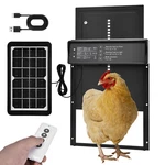 Solar Automatic Chicken Coop Door Opener With Timer Light Sensor Remote Control. Fixed Price $57.99.