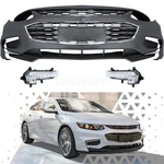 Bumper Cover Kit Valance Grill Fog Light Bracket For Chevy Malibu 2016-18. Fixed Price $280.99.