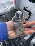 Lucas L534 License Plate Light Made In England. Fixed Price $14.00.