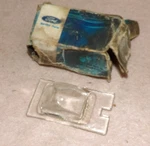 1960-1963 Falcon Ranchero Comet 62-64 Fairlane Nos Rear License Plate Lamp Lens. Fixed Price $44.00.