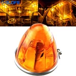 Amber Watermelon Glass Lens Light Incandescent Old Look Flush Mount Wire 1156. Fixed Price $21.96.
