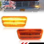 2X Amber Led Front Parking Turn Signal Light Lens 1967-1971 Ford F-100 Truck. Fixed Price $69.99.