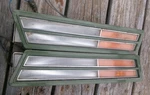 1972 1973 Vintage Chrysler Imperial Side Marker Cornering Light Pair Front. Fixed Price $74.00.