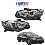 Right & Left Side Headlight Halogen Chrome For Honda Civic 2016-2020 Headlamp. Fixed Price $84.47.