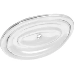 1957 Chevrolet Bel Air 150 210; Back Up Light Oval Cover Delete Plate; 2-7/8" X. Fixed Price $43.99.