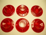1962 Chevy Impala Tail Light Lens Set Of. Fixed Price $80.95.