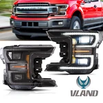 All Led Blackout Headlights Fit Ford F-150 F150 2018-20 Assembly W/animation. Fixed Price $724.99.
