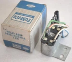 Nos 1966 Ford Thunderbird Rear Lamps & Left Front Parking Light Warning Relay. Fixed Price $91.00.