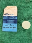 1961 1962 Nos Ford Thunderbird Interior Lamp Lens C1SZ-13783-A. Fixed Price $12.00.