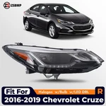 For 2016-2019 Chevy Cruze Halogen Headlight W/ Led Drl/ Bulb Projector Passenger. Fixed Price $92.99.