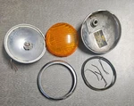 Pair W108 W109 Mercedes Benz Front Running / Turn Signal Lamps KL0189-A. Fixed Price $125.00.