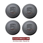 Porsche 912E 944 930 Black Wheel Center Cap Set Genuine 91136103228. Fixed Price $325.00.
